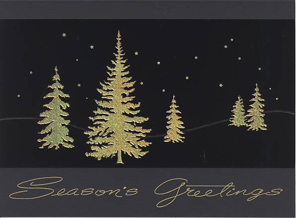 Season's Greetings (trees)