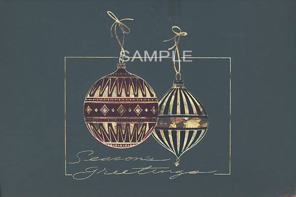Ornamental Greetings Holiday Card