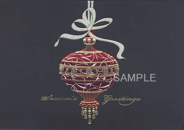Season's Greetings（黒赤Ornament）